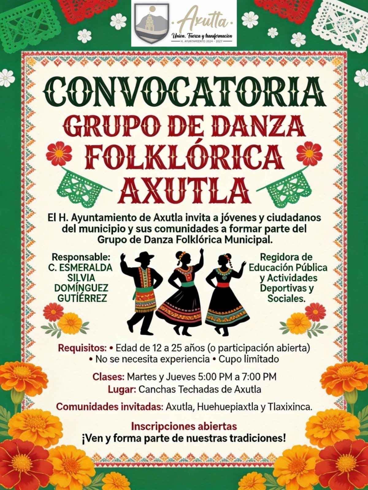 clases de Danza Folklórica