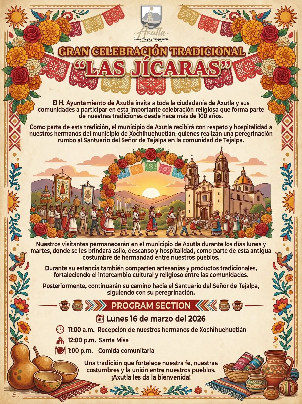 CELEBRACIÓN TRADICIONAL "LAS JÍCARAS"